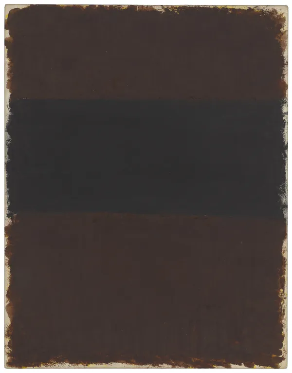 Mark Rothko, Untitled (Brown and Black), 1968