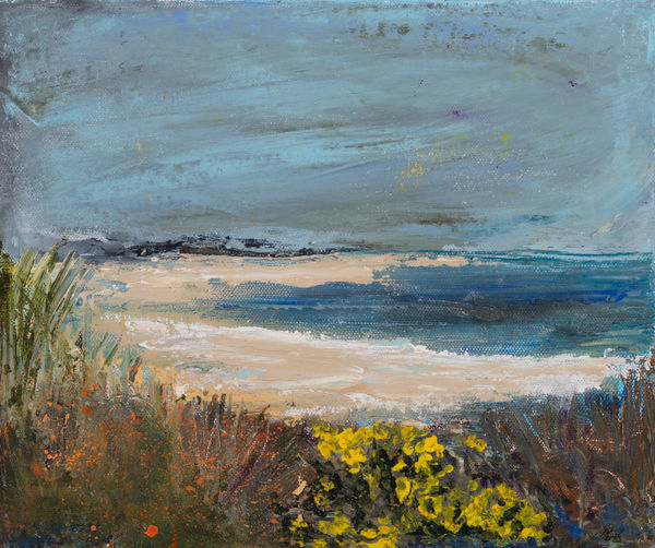 Julie Evans, Golden Gorse and Sunshine, 2023