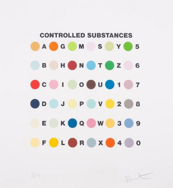Damien Hirst, Controlled Substances Key Spot , 2011