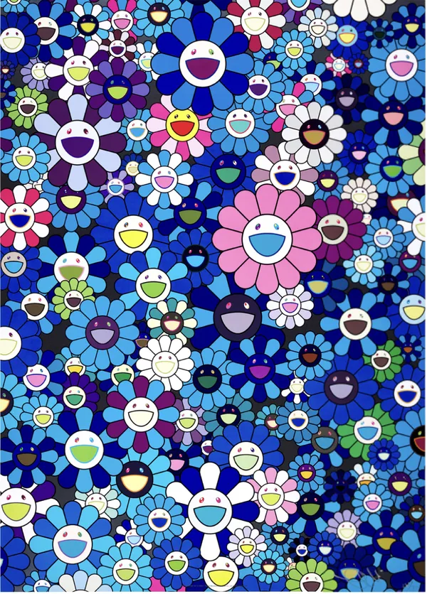 Takashi Murakami - An Homage to IKB 1957 B - 2012, 2012