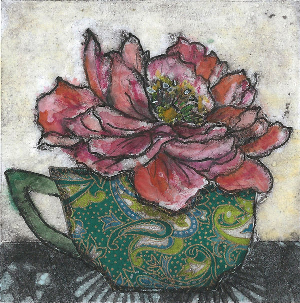 Vicky Oldfield, Oriental Flower 6/30