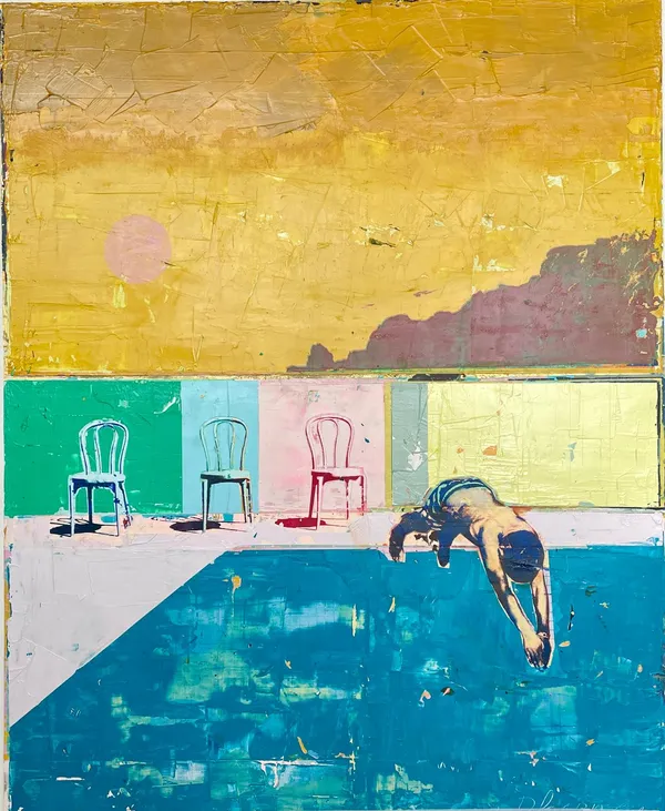 Dan Parry Jones, Diver with chairs