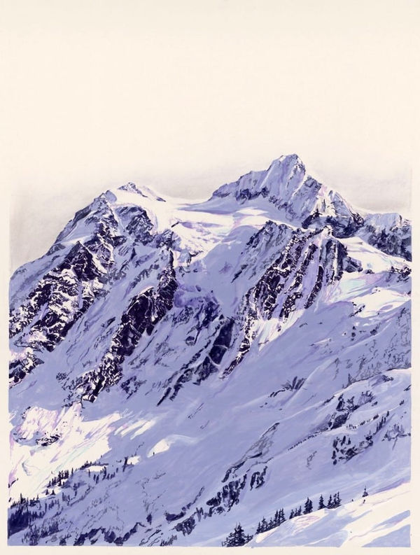 Sam Gare, Ice Cream Mountain Series: Blueberry Cheesecake.