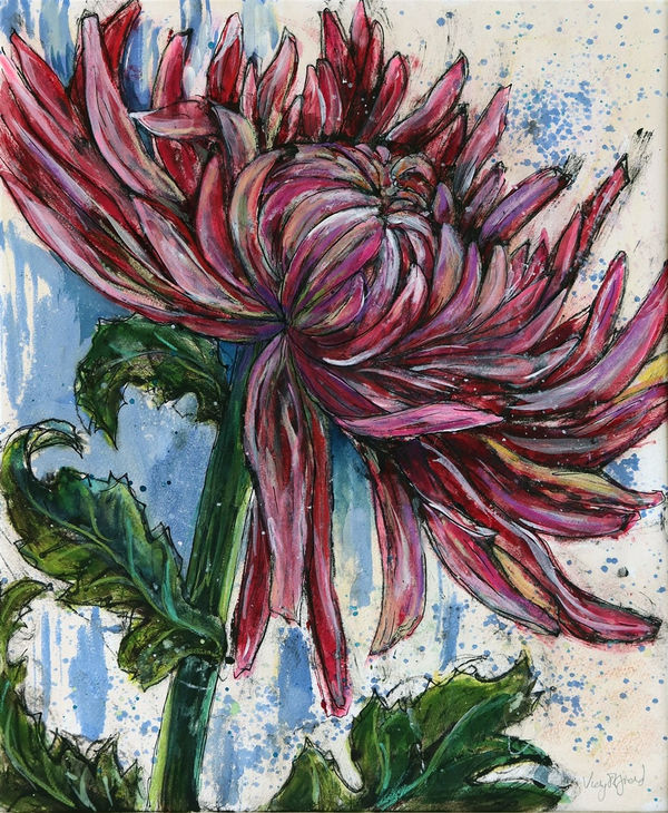 Vicky Oldfield, Dahlia Blue 1/1