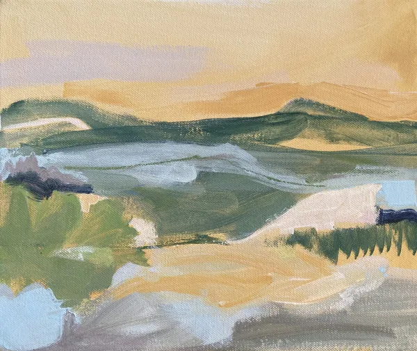 Catherine Warren, Golden Hour on the Hills