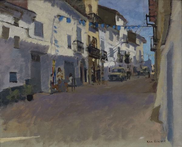 Ken Howard, R.A., Near Zaragoza, Spain