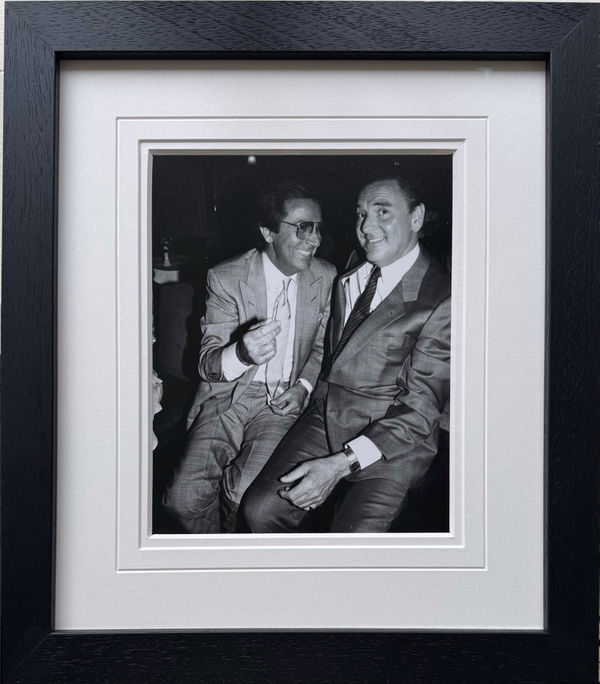 Richard Young, DES O'CONNOR AND BOB MONKHOUSE, LANGAN'S BRASSERIE, 1980