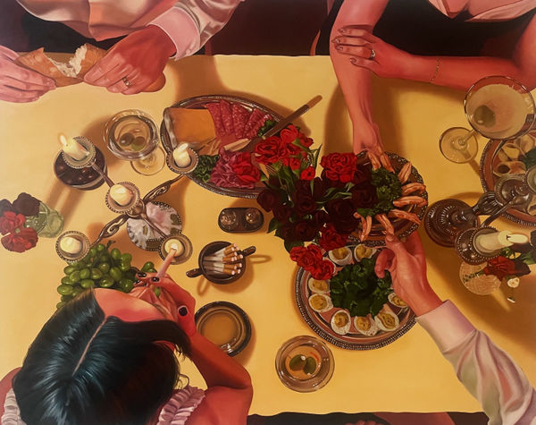 Thérèse Mulgrew, Dinner Party II, 2024