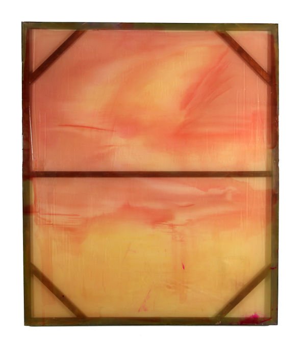 Chris Watts The spirits that lend strength are invisible X (Nyan), 2022 Pigment, resin, polyester 76 x 64 inches 193 x 162.6 cms