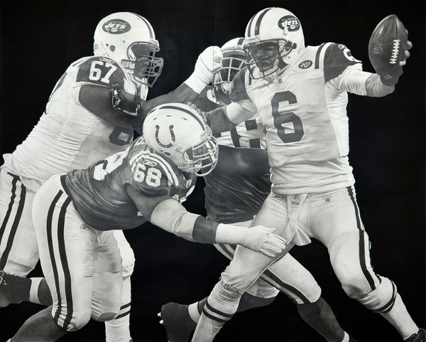 Ready List, 2014, pencil and enamel on paper, 83 x 103_