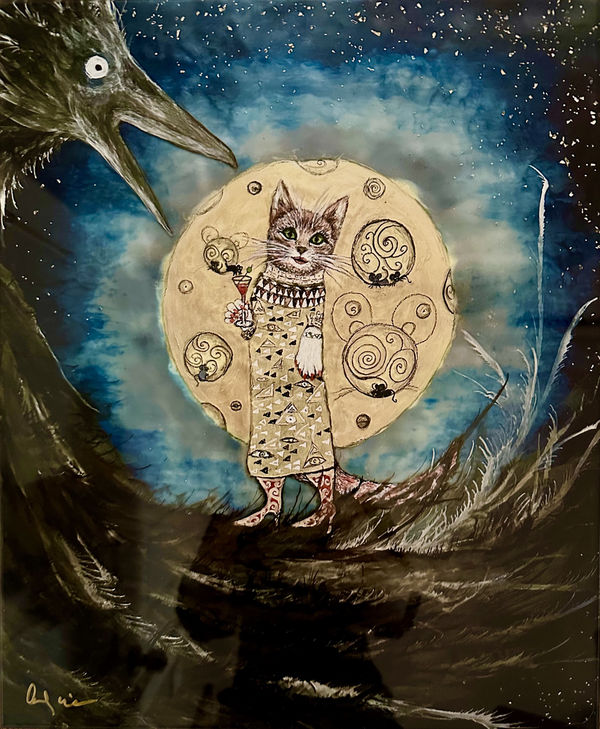 Marianna Kiraly, Klimt Cat I, 2024