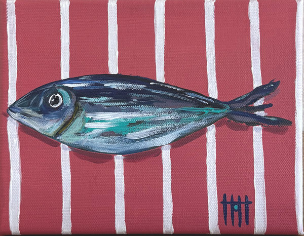 House of Harri, Red Stripe Fish, 2025