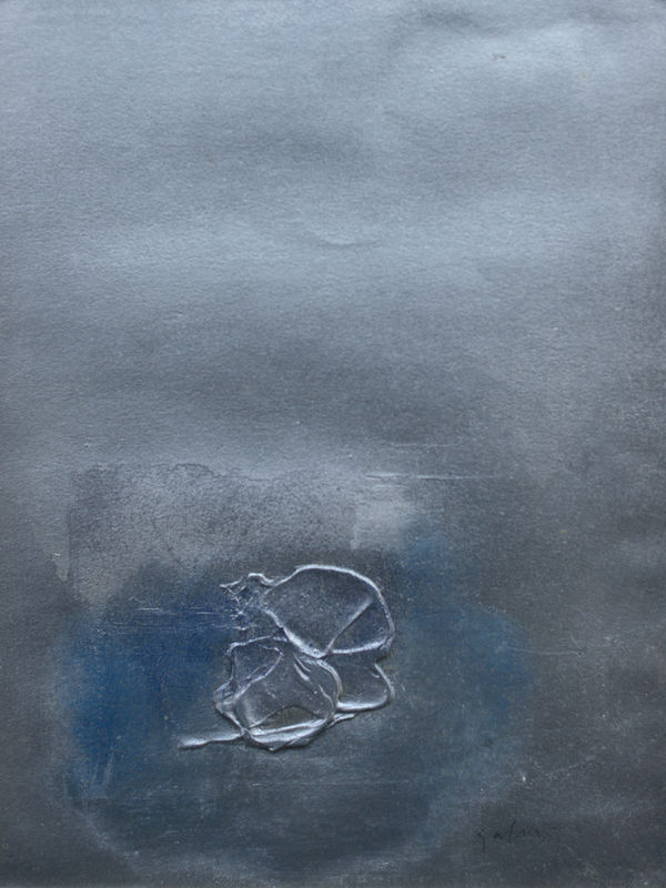 Marciano Galang Study, 1968 Acrylic on paper 12 x 9 inches