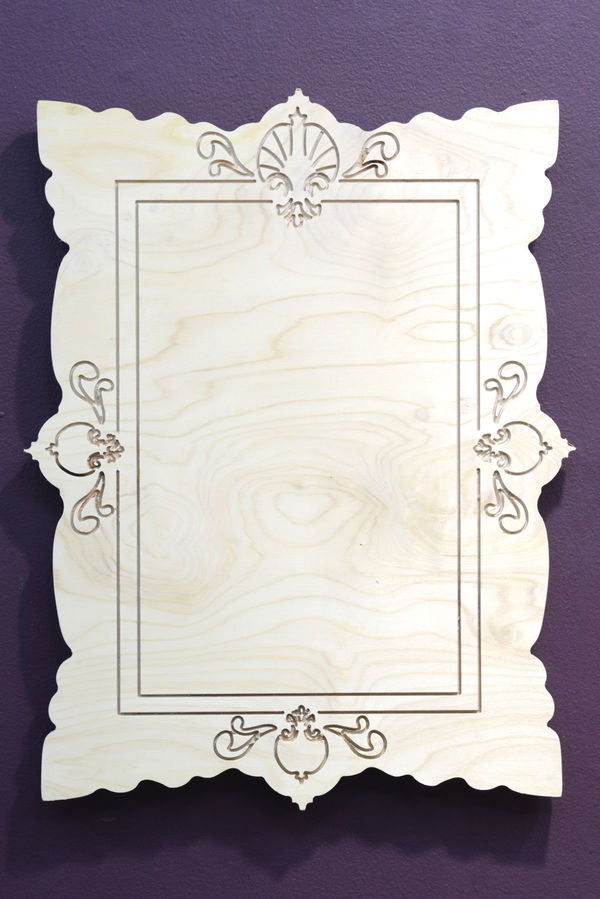 Audrey Lukban Thrones, Frames, and Graves I, 2025 Oil on birch plywood cut-outs 23 ½ x 17 ¾ inches