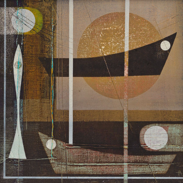 Calmer Waters (II) Heidi Archer Oil on Canvas Board