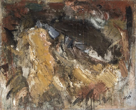 Bram Bogart, Terre Lourde, 1955