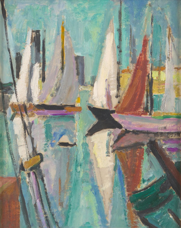 Mildred Bendall, Port de la Rochelle, c. 1935