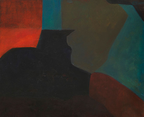 Joseph Lacasse, Composition ( Dia no. 492), c. 1960