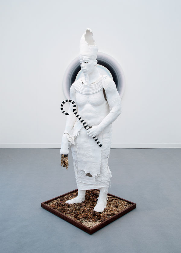 Karon Davis, He Who Floods the Nile, 2019