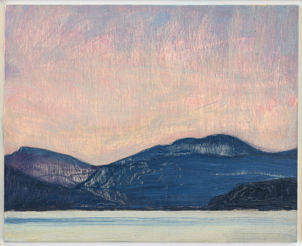 Herald Nix, Untitled Shuswap Lake, B.C. #8, April 7th, 2019