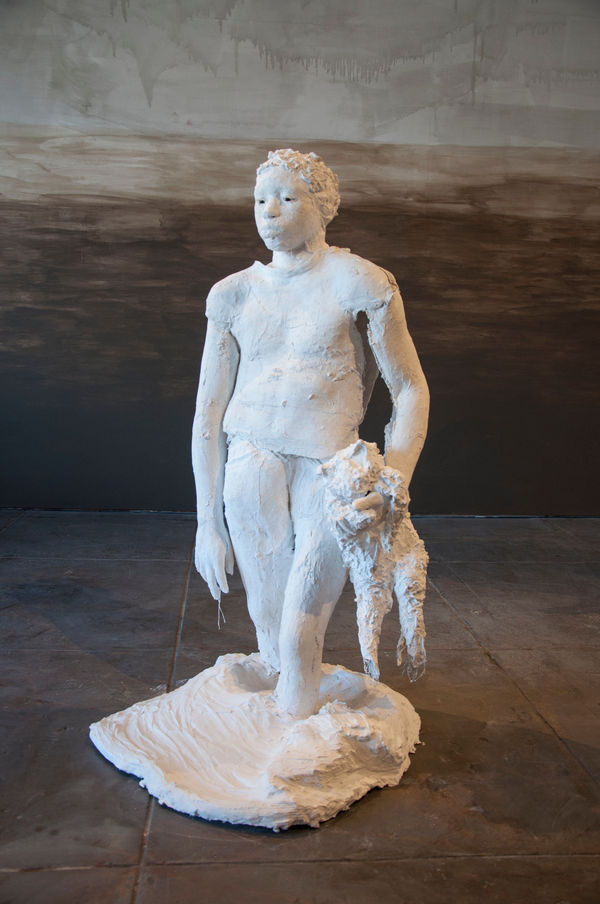 Karon Davis, Blue Boy, 2018