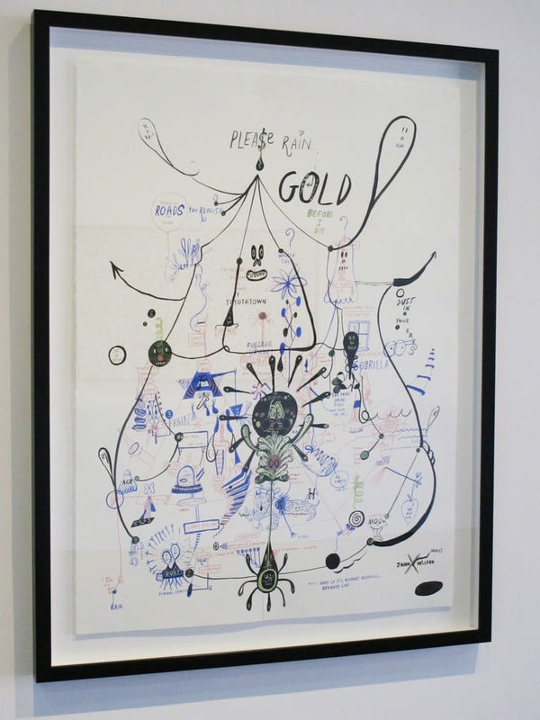 Jason McLean, Please Rain Gold, 2005