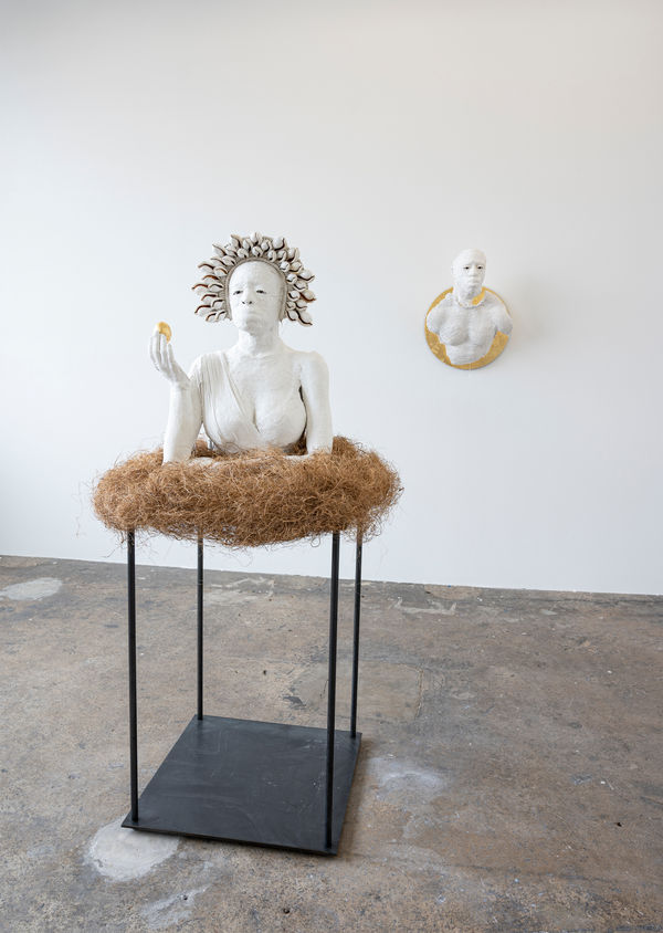 Karon Davis, The Mother, The Son and The Holy Spirit, 2020