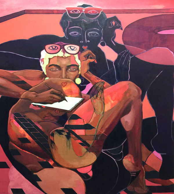 Marty Schnapf, Mated Moons, 2017