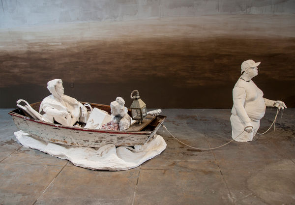 Karon Davis, Noah and his Ark, 2018