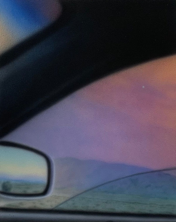 Aryo Toh Djojo, A wisp of cotton candy framing a paper cut, 2020