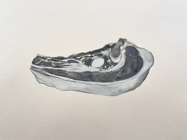 Ben McLaughlin paintings and drawings, Untitled (Brisket), 2021