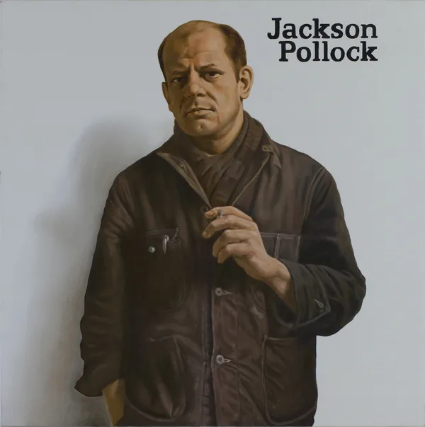 Gabriele Di Matteo Copertina, 2009 Oil on canvas 100 x 100 cm 39 3/8 x 39 3/8 in