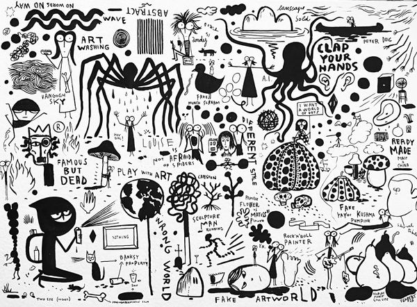 Fausto Gilberti, Fake art world, 2025