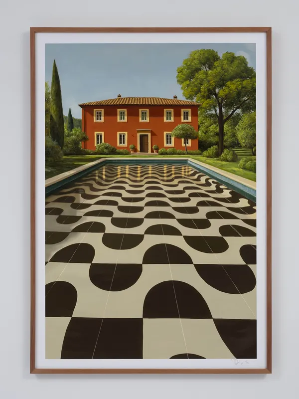 Diango Hernández Pool Olaista 4, 2025 Hahnemühle FineArt Pearl 145 x 100 cm 57 1/8 x 39 3/8 in Edition of 20 (Edition record)