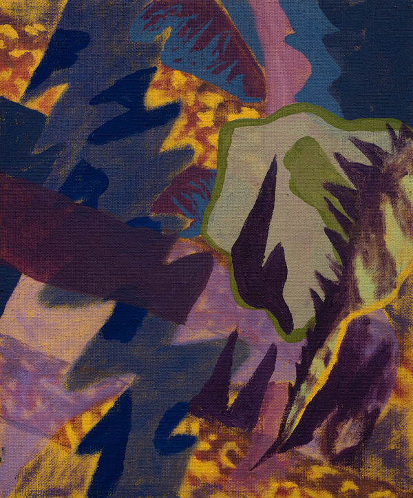 Eliel David Martínez Julián Hielo, trigo y reptiles, 2025 Oil on canvas 60 x 50 cm 23 5/8 x 19 3/4 in