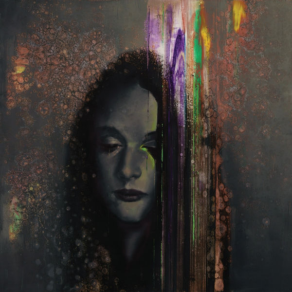 Attila Szűcs In the gravity of melancholy, 2023 Oil on wood 50 x 50 cm 19 3/4 x 19 3/4 in