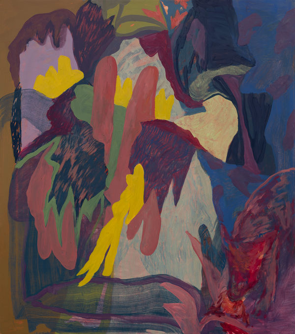 Eliel David Martínez Julián Un coyote sobre el desierto de sonora, 2025 Oil on canvas 90 x 80 cm 35 3/8 x 31 1/2 in