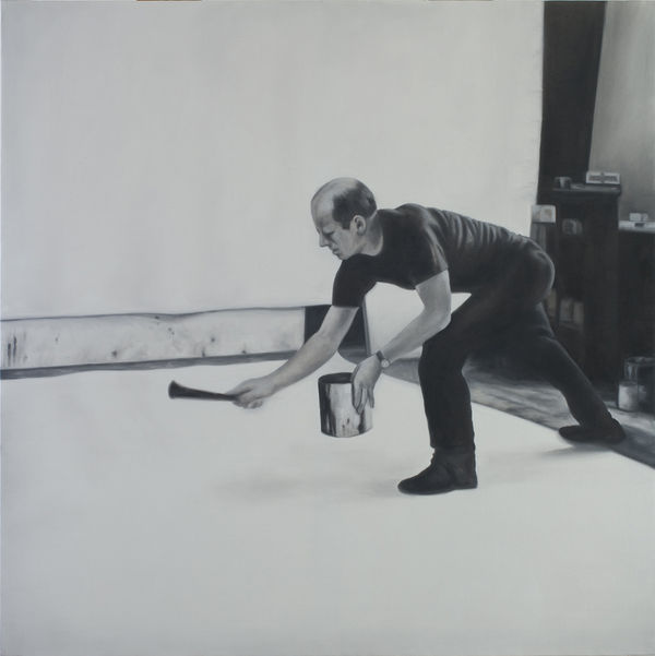 Gabriele Di Matteo Pag282, 2009 Oil on canvas 150 x 150 cm 59 x 59 in