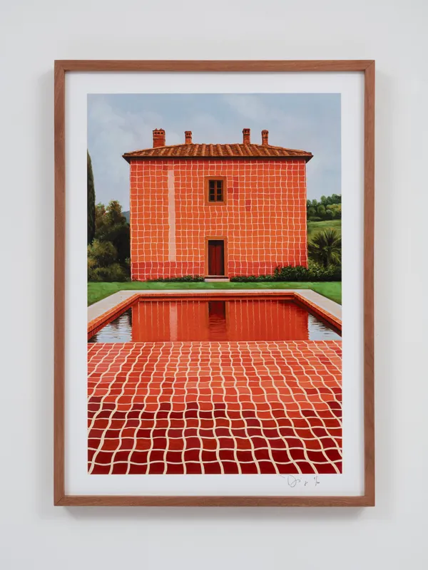 Diango Hernández Pool Olaista 2, 2025 Hahnemühle FineArt Pearl 85 x 60 cm 33 1/2 x 23 5/8 in Edition of 20 (Edition record)