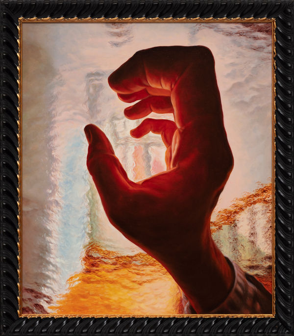 Diango Hernández All Hands 2, 2023 Oil on Canvas 70 x 60 cm 27 1/2 x 23 5/8 in