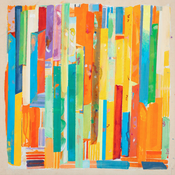 Franklin Evans tapescape24, 2024 Acrylic on canvas 53 x 56 cm 20 7/8 x 22 in
