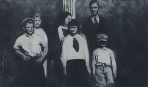 Gabriele Di Matteo Pag215B, 2009 Oil on canvas 60 x 35 cm 23 5/8 x 13 3/4 in