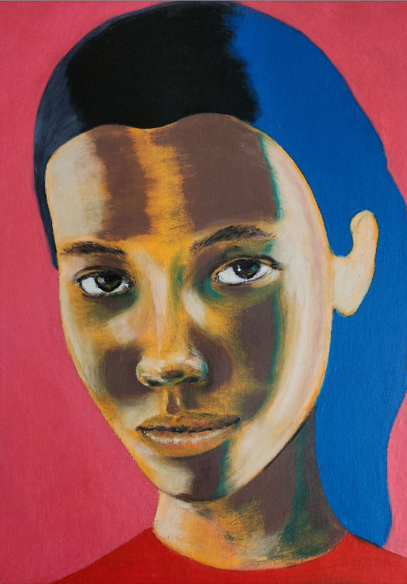 Diango Hernández Cuba, 2023 Oil on canvas 50 x 40 cm 19 3/4 x 15 3/4 in