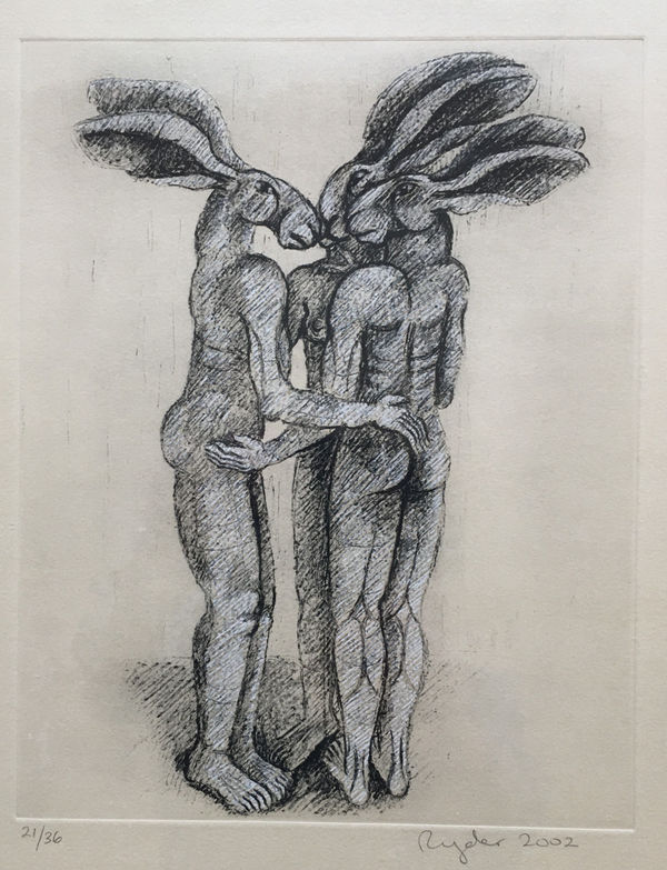 Sophie Ryder, THREE LADY-HARES