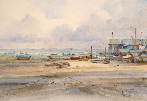 David Howell, THE BOATYARD AT WEST MERSEA