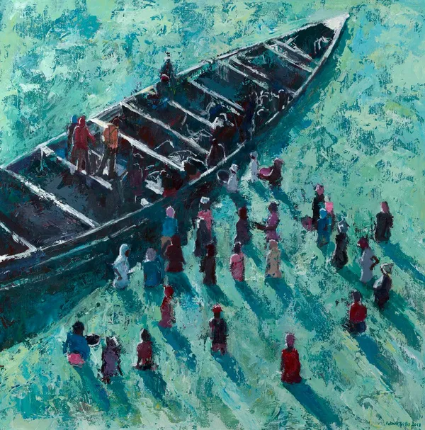 Patrick Gibbs, FISHING BOAT, TANJI, GAMBIA