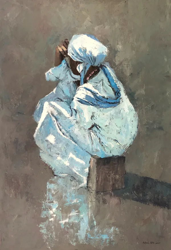 Patrick Gibbs, SEATED WOMAN, GAMBIA