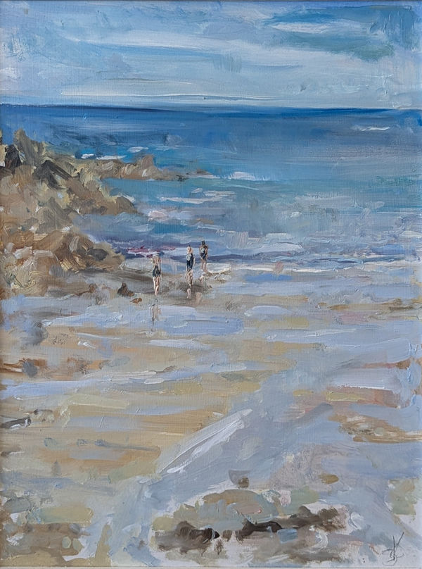 Stephen Kinder, BEACH STUDY