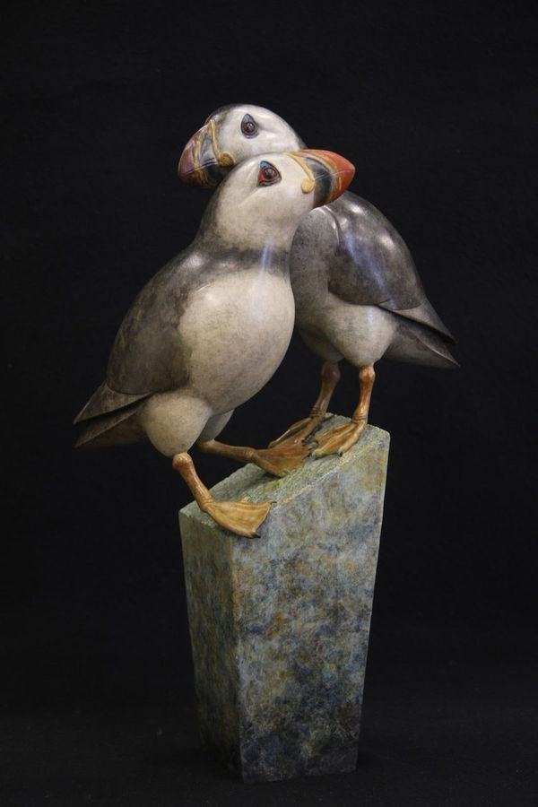 Adam Binder, PAIR OF PUFFINS