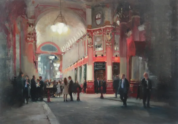 Michael Alford, LEADENHALL MARKET, WEEKDAY EVENING